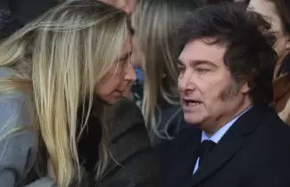 Karina y Javier Milei