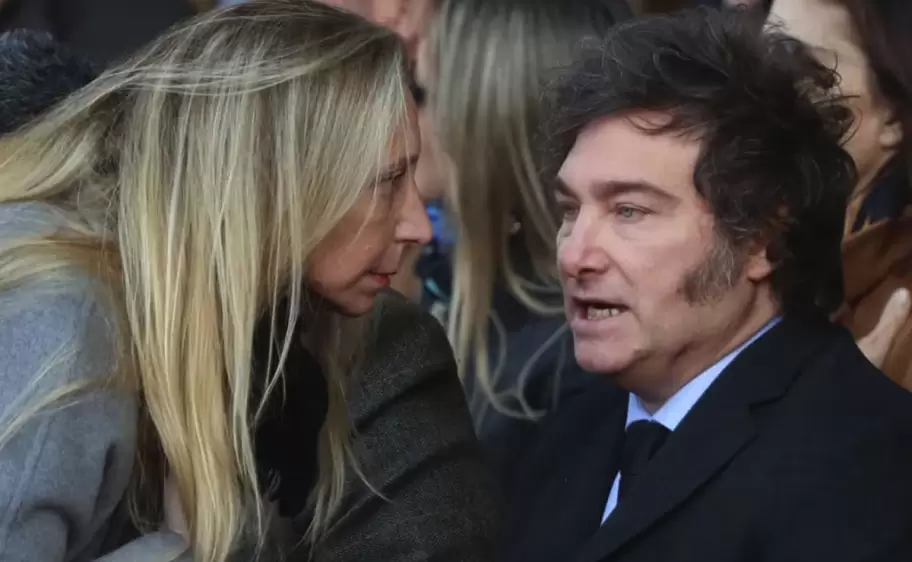Karina y Javier Milei