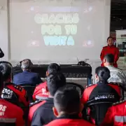 Sadir reivindicó el valor de los bomberos al servicio de los jujeños