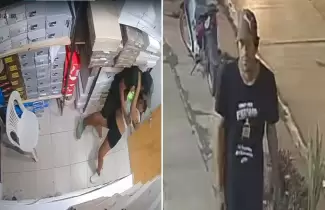 Violento robo en Libertador