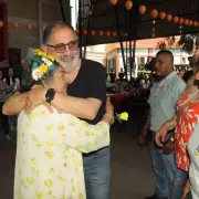 “Chuli” Jorge compartió un almuerzo con los jubilados en su día, organizado por la Municipalidad