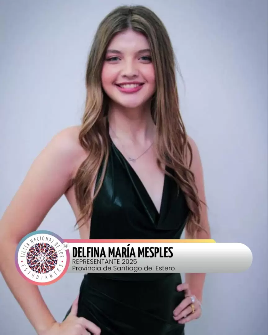delfina mesples representante 2025 Santiago del estero