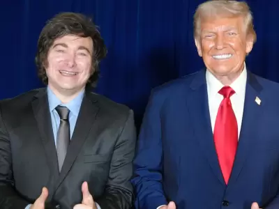 milei y donald trump