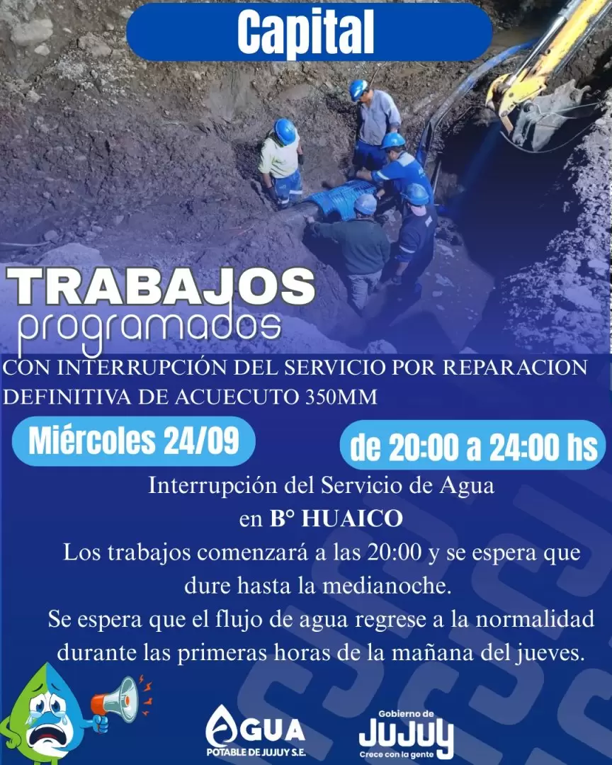 Comunicado Agua Potable
