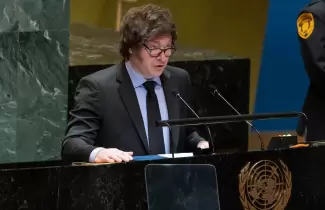 Milei en la ONU