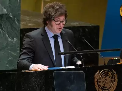 Milei en la ONU