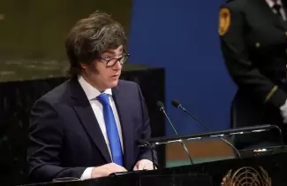 Milei en la ONU
