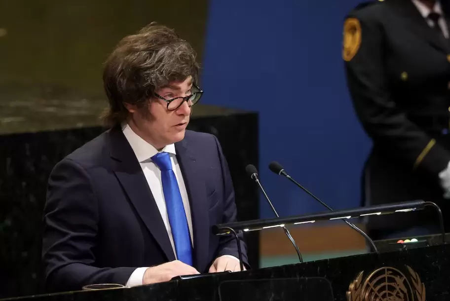Milei en la ONU