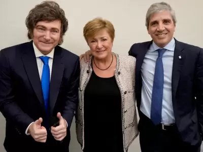 javier milei kristalina georgieva luis caputo fmi