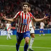 El increíble triplete de Julián Álvarez para darle el triunfo al Atlético de Madrid