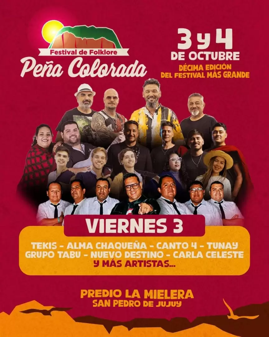 pe�a colorada 2025