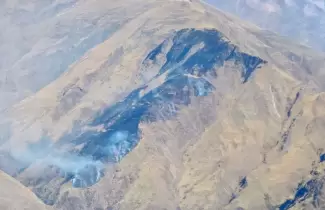 incendio cerro azul