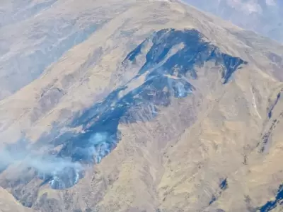 incendio cerro azul