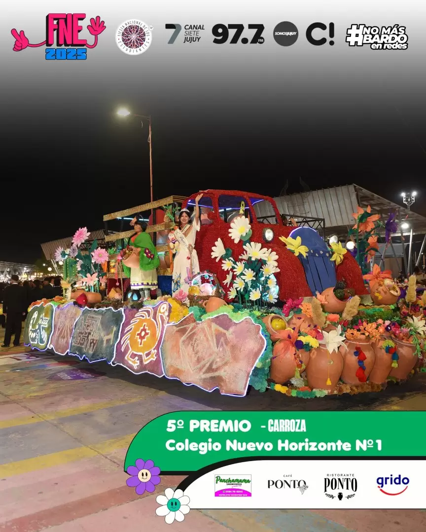 nuevo horizonte nº1- 5premio carroza
