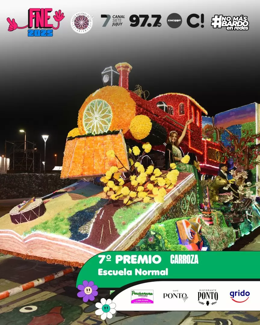 escuela normal-7 premio carroza