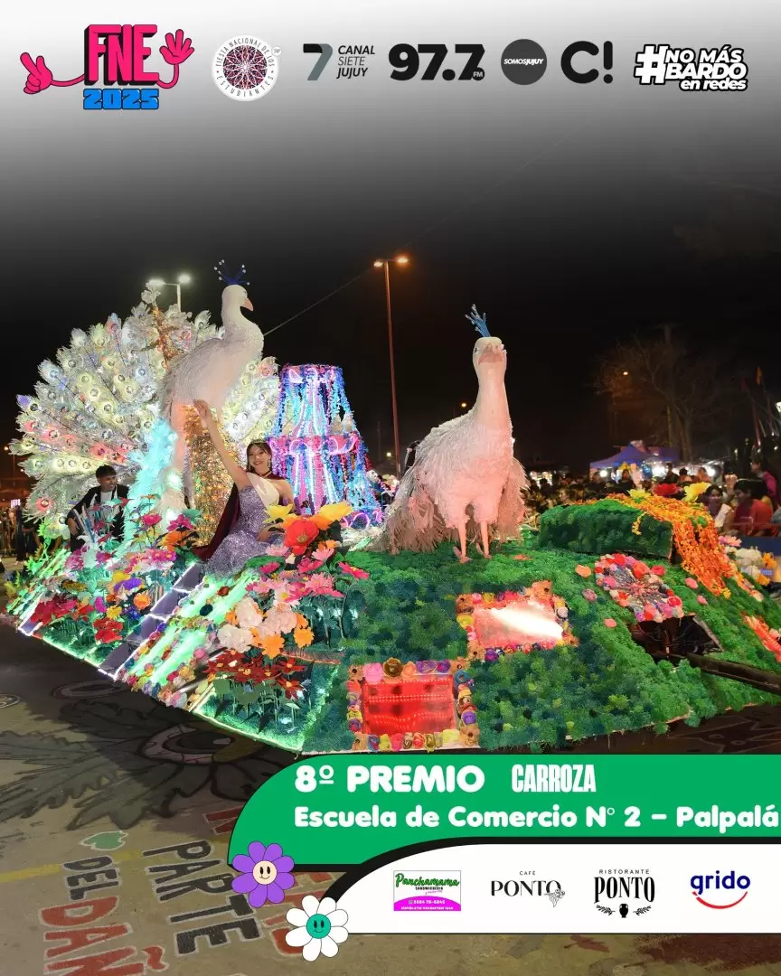 escuela comercio 2-8 premio carroza
