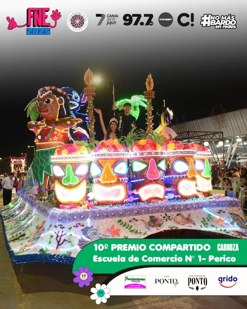 esc comercio nº1 perico- 10 premio carroza