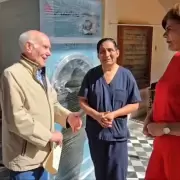 María Inés Zigarán visitó el Hogar San Antonio y entregó donaciones