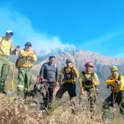 Se logró controlar el incendio forestal en Cerro Azul