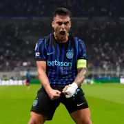 Champions League: doblete de Lautaro Martínez para Inter y goles de Giuliano Simeone y Julián Álvarez para Atlético