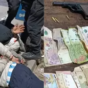 Dos jóvenes armados fueron arrestados tras una persecución en Alto Comedero