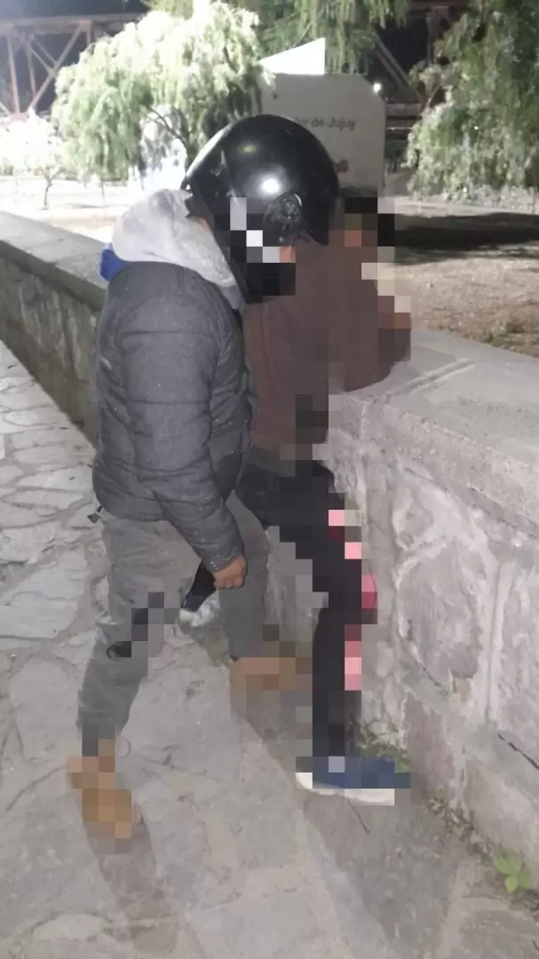 Motochorro detenido