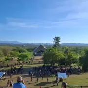 Segundo domingo de peregrinación a Río Blanco: "Alivianemos nuestro corazón en el corazón de nuestra Madre"