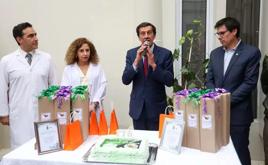 sadir en los festejos del hospital san roque