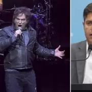Axel Kicillof cuestion� a Javier Milei tras su show musical: "Completamente por fuera de la realidad"