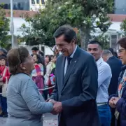 Sadir participó de la procesión y de la misa en honor a la Virgen de Río Blanco y Paypaya