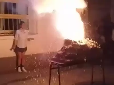 explosi�n en una escuela de Pergamino