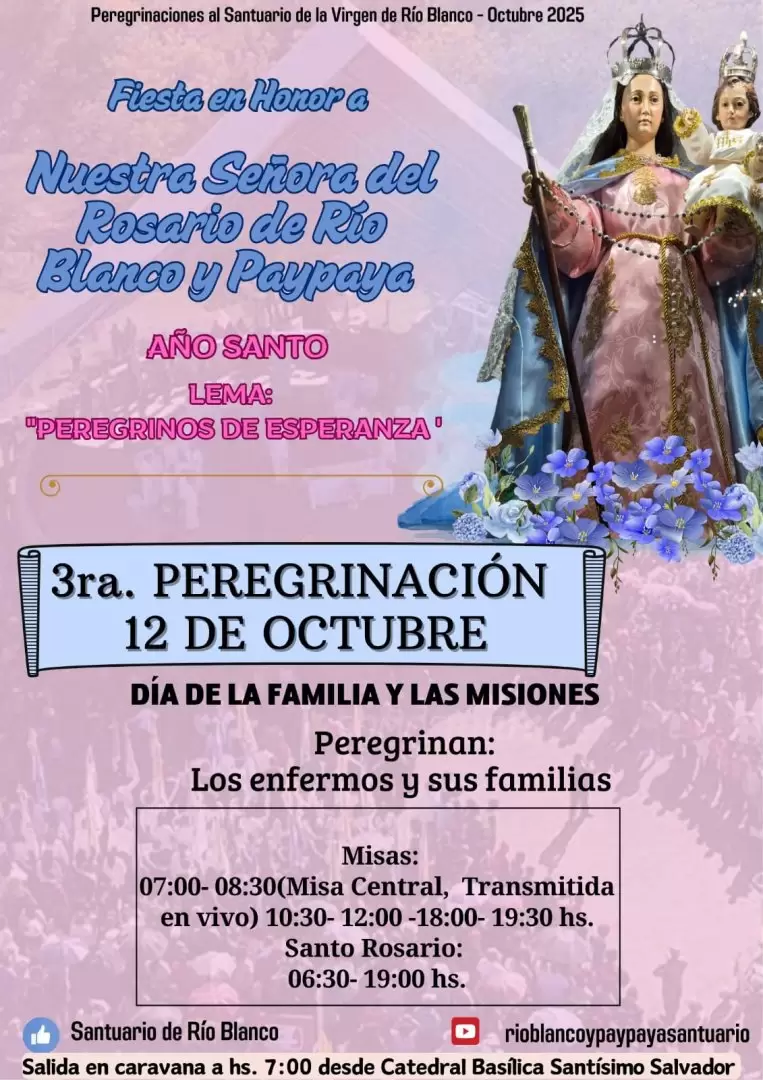 Tercera peregrinación a Río Blanco