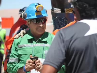 15 a�os del rescate a los 33 mineros