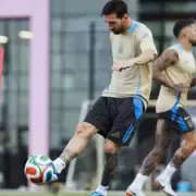 Lionel Messi volvió entrenar con la Selección Argentina y crece la expectativa de que juegue ante Puerto Rico