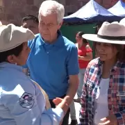 Pedro Pascuttini visitó Maimará y destacó el rol de la mujer trabajadora: "Este es el modelo que queremos"