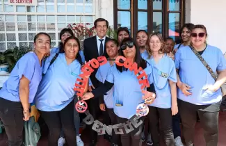 el gobernador sadir lanzo la campana provincial de prevencion del dengue