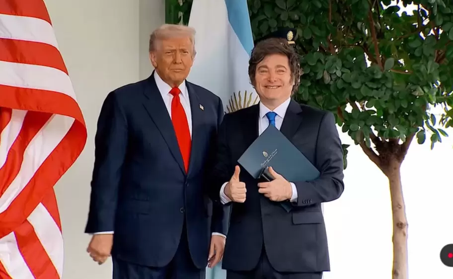 milei y trump encuentro 14 de oct