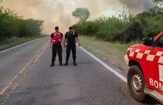 incendio en caimancito