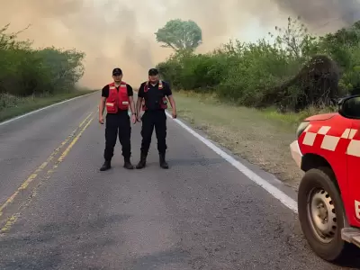 incendio en caimancito