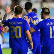 La Selección Argentina goleó 6-0 a Puerto Rico en el cierre de la gira de amistosos en Estados Unidos