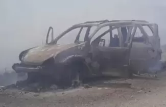 auto incendiado remisero