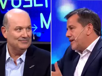 El tenso momento que pas� Sturzenegger al aire cuando Recalde lo acus� a de haber �fracasado en tres gobiernos�