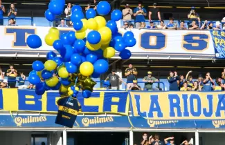 homenaje de boca a �ngel russo