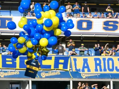 homenaje de boca a �ngel russo