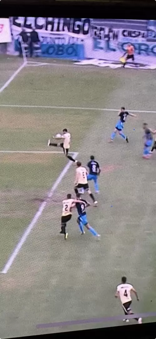 El penal que no cobró Comesaña