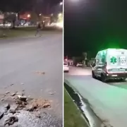 Violento enfrentamiento entre hinchas de Gimnasia y Zapla en Alto Comedero: dos heridos y daños materiales