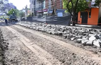 obras en av Hip�lito Yrigoyen