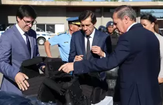 sadir entreg� equipamiento para fortalecer el trabajo policial