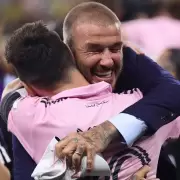 David Beckham le dedic� un sentido posteo a Lionel Messi tras el anuncio de su renovaci�n con el Inter Miami