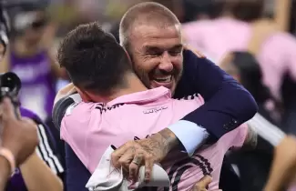 Messi David Beckham